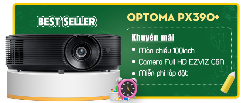 Máy chiếu Optoma PX390+ giá tốt 2023