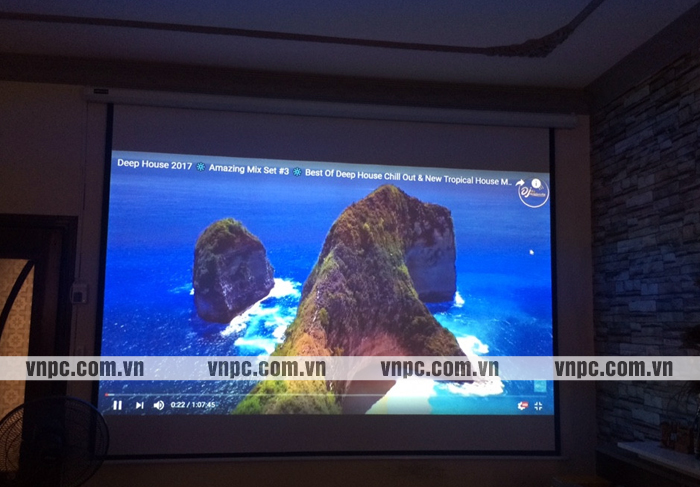 Hình chiếu thực tế máy chiếu Viewsonic PJD255XV