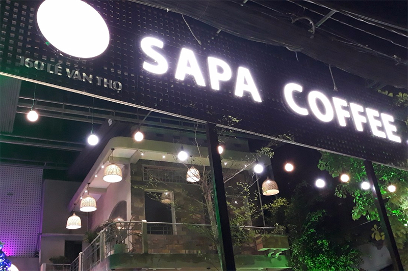 Lắp máy chiếu Epson EB-X05 cho Sapa Coffee 24h Quận Gò Vấp