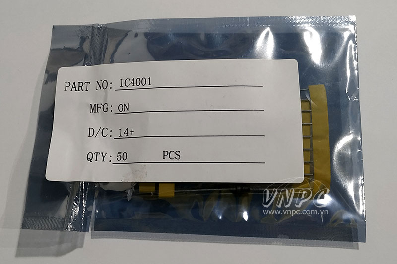 Túi đựng IC 4001 - IC dao động 4001 cho máy chiếu