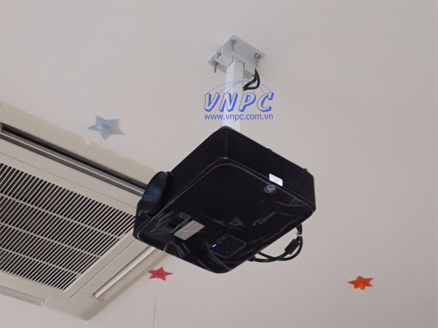 Lắp máy chiếu Optoma PW450 trường mầm non Quận Hoàn Kiếm
