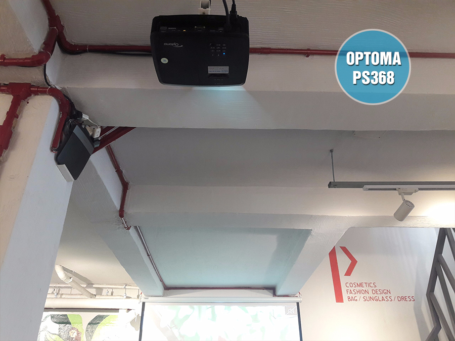 Lắp đặt máy chiếu Optoma PW450 & Optoma PS368 cho nhà hàng