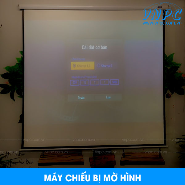 Cách xử lý máy chiếu bị mờ hình hiệu quả ngay tại nhà