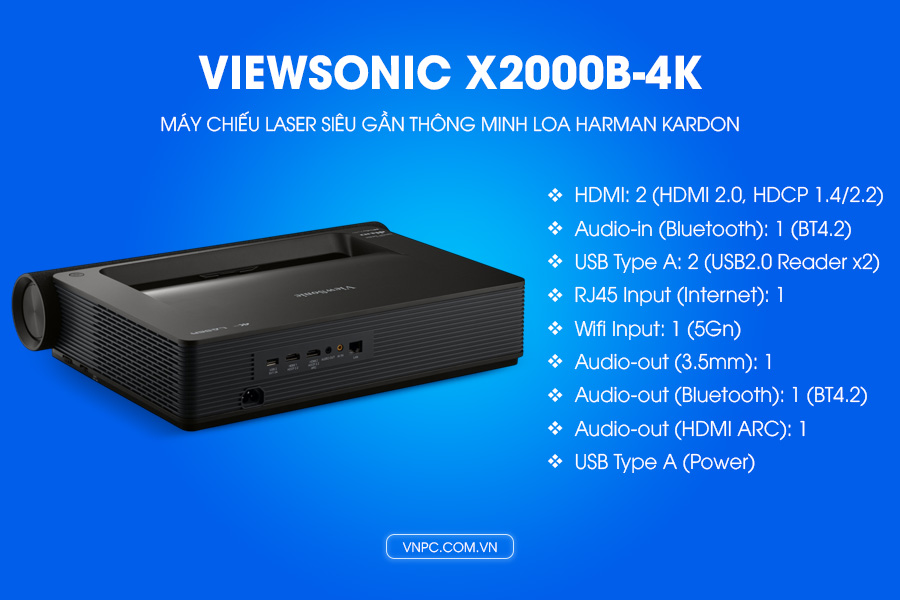 ViewSonic X2000B-4K