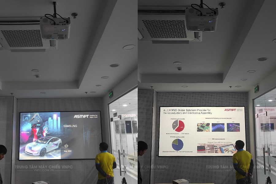 L p t M y Chi u Epson EB FH52 M n Chi u Khung 120inch