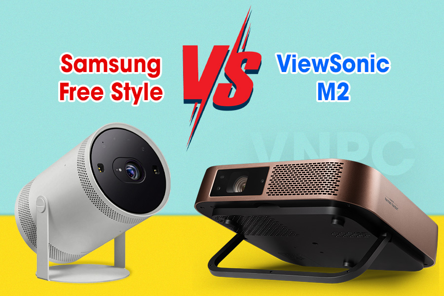 So sánh Samsung Free Style SP-LSP3 và ViewSonic M2