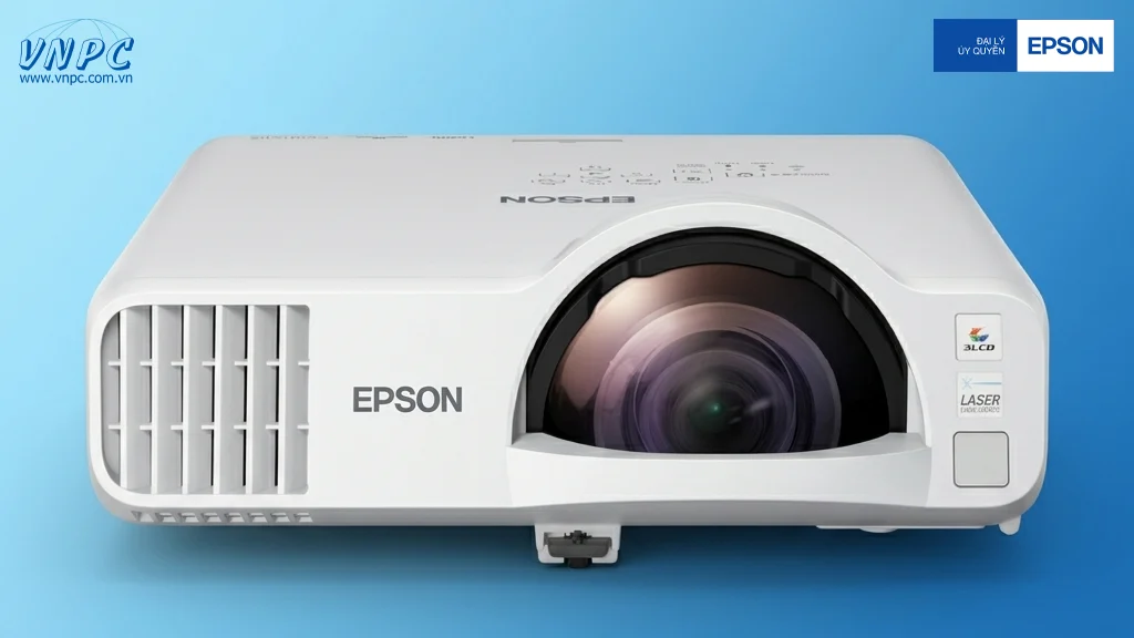 Epson EB-L210SF là dòng máy chiếu Laser cự ly ngắn (Short Throw) phân khúc cao cấp