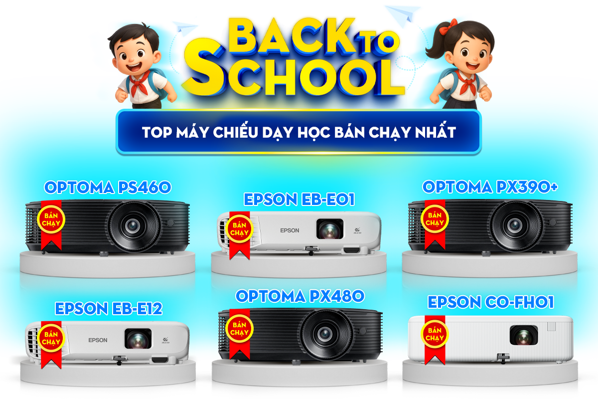 Top máy chiếu dạy học giá rẻ bán chạy nhất