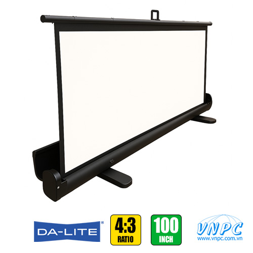 Màn chiếu để sàn kéo tay FU100TS chính hãng Dalite 100 Inch Màn chiếu để sàn kéo tay FU100TS chính hãng Dalite 100 Inch