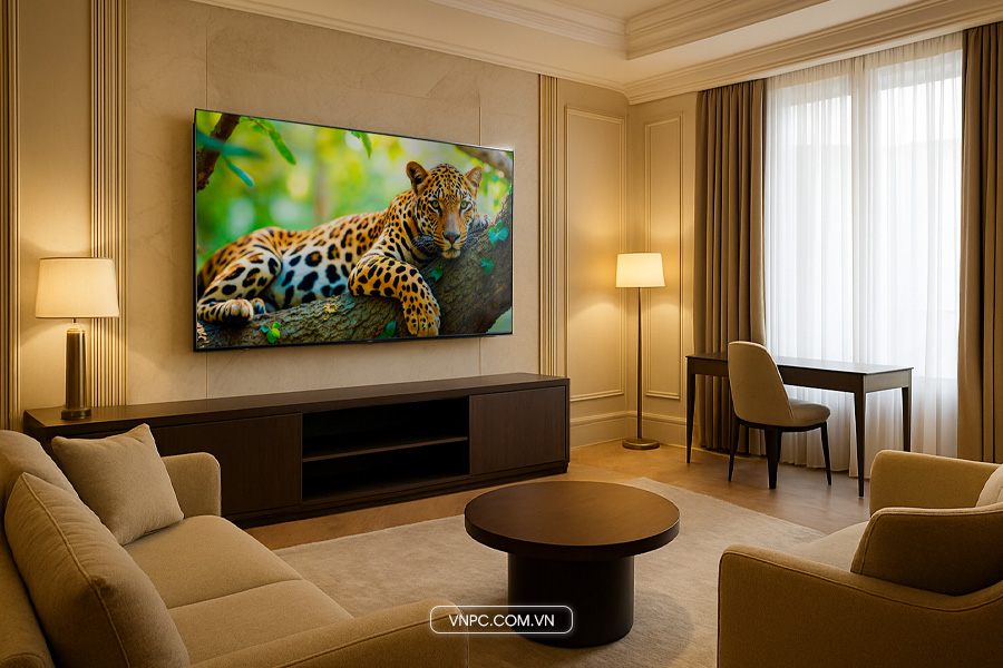 Tivi Philips 65PQT8169/74 65 inch Google TV QLED 4K Ultra HD