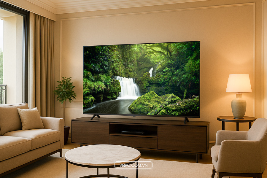 Tivi Philips 65PQT8169/74 65 inch Google TV QLED 4K Ultra HD