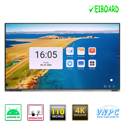 Eiboard IB110LED-IE Màn hình tương tác thông minh 110inch 4K