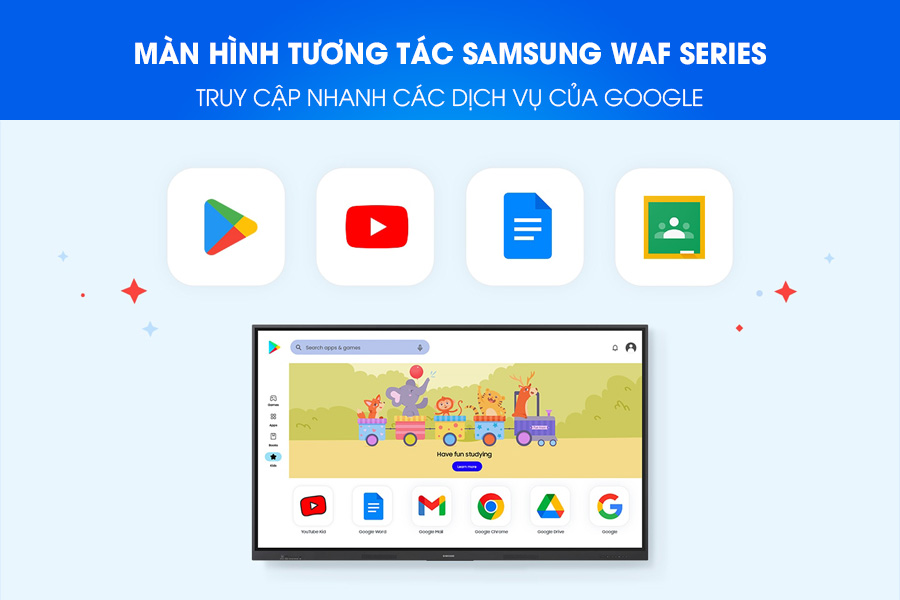 Màn hình tương tác Samsung WAF Series