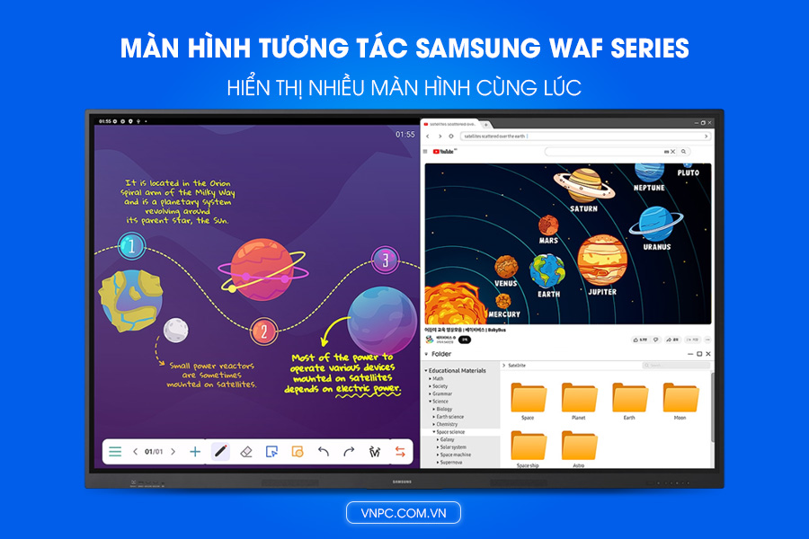 Màn hình tương tác Samsung WAF Series