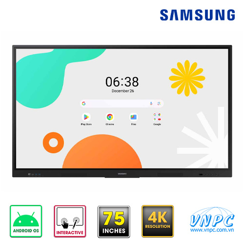 Màn hình tương tác Samsung WA75F 75inch LH75WAFWLGCXZA