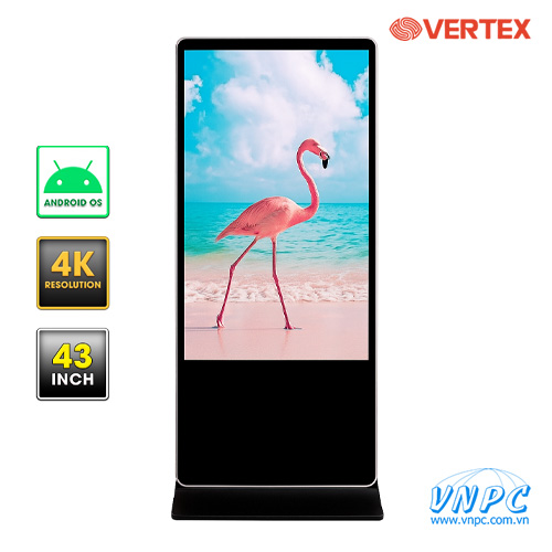 VERTEX VT-KS43 Màn hình quảng cáo chân đứng VERTEX VT-KS43 Màn hình quảng cáo chân đứng
