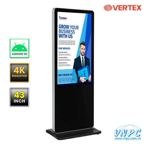 VERTEX VT-KS43 Màn hình quảng cáo chân đứng VERTEX VT-KS43 Màn hình quảng cáo chân đứng