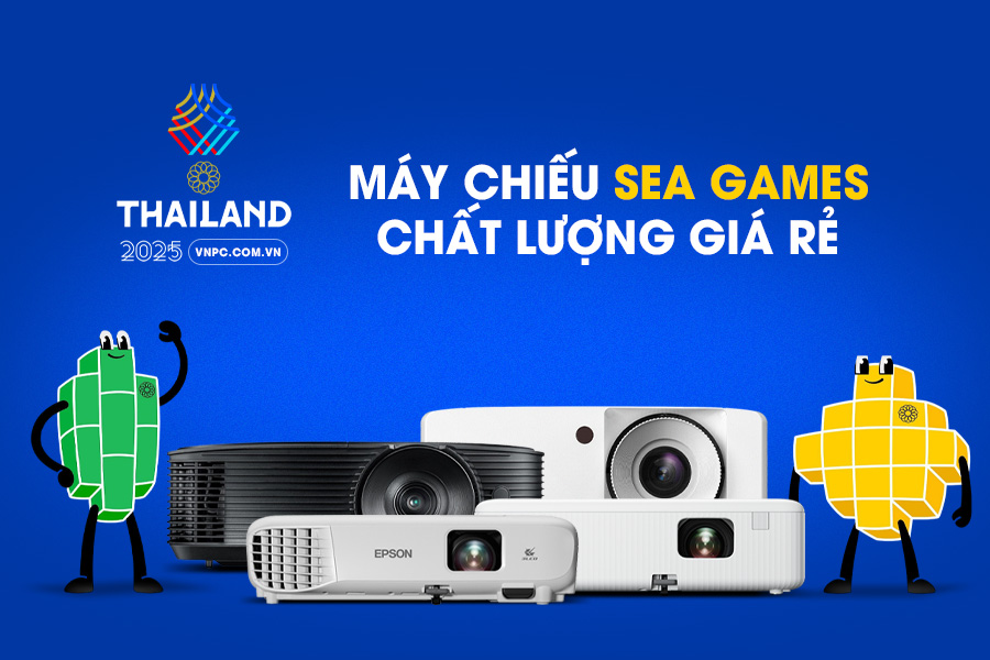 Máy chiếu xem Sea Games 33 2025 chính hãng giá tốt tại VNPC