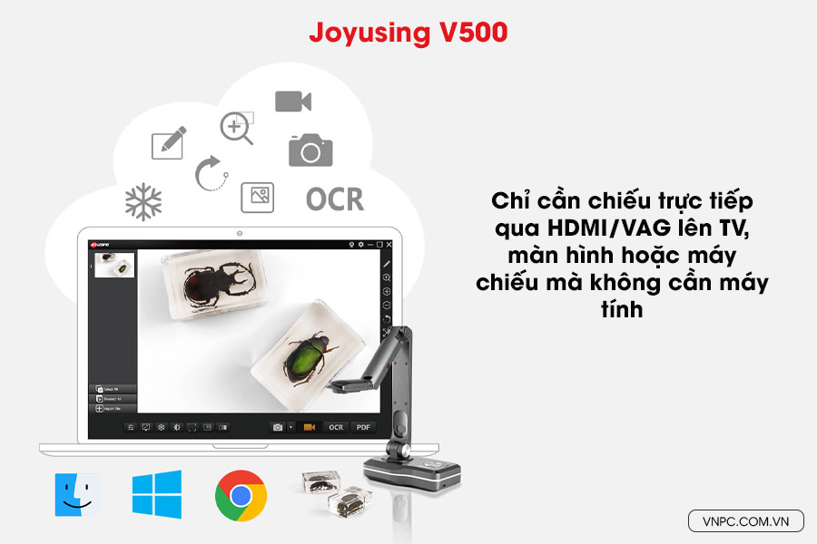 Joyusing V500 Camera vật thể