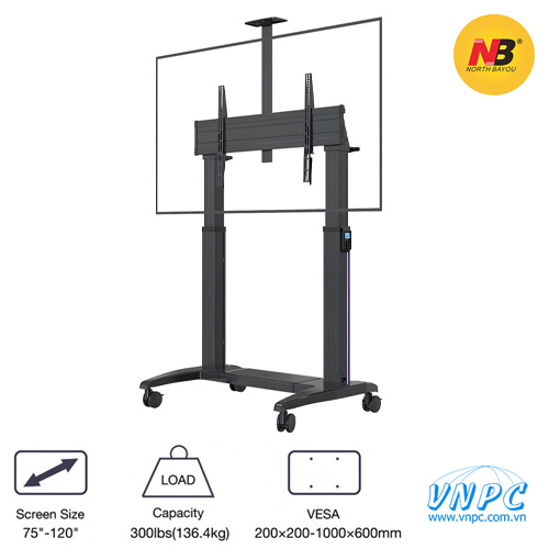 Giá treo tivi di động NB T100 Giá treo tivi di động NB T100