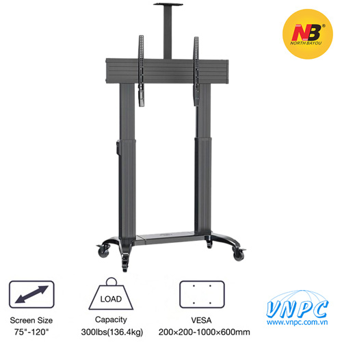 Giá treo tivi di động NB T100 Giá treo tivi di động NB T100