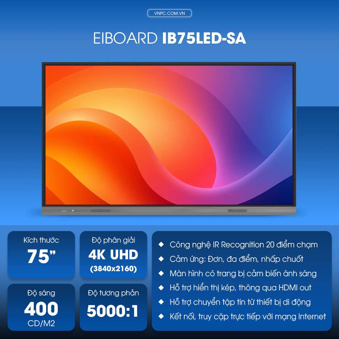 EIBOARD IB75LED-SA