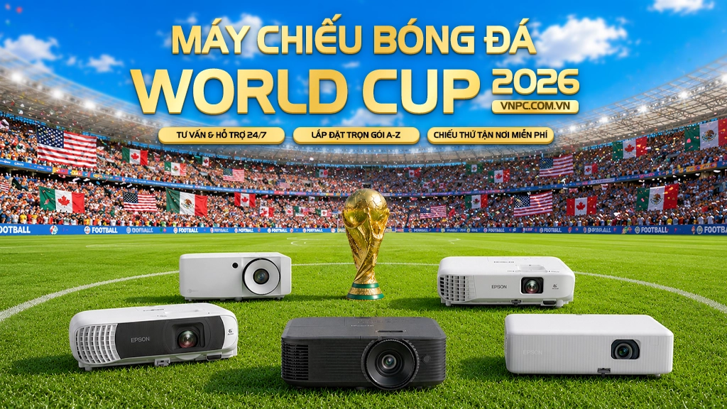 Các mẫu Máy chiếu World Cup 2026 cho quán cafe, nhà hàng chất lượng giá rẻ nhất