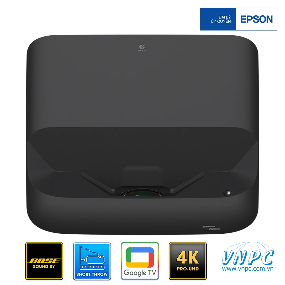 Hệ thống âm thanh 2.1 kênh BOSE trên Epson EH-LS670B EH-LS670B nổi bật khi tích hợp hệ thống âm thanh 2.1 kênh tùy chỉnh bởi BOSE mang lại trải nghiệm giải trí sống động.