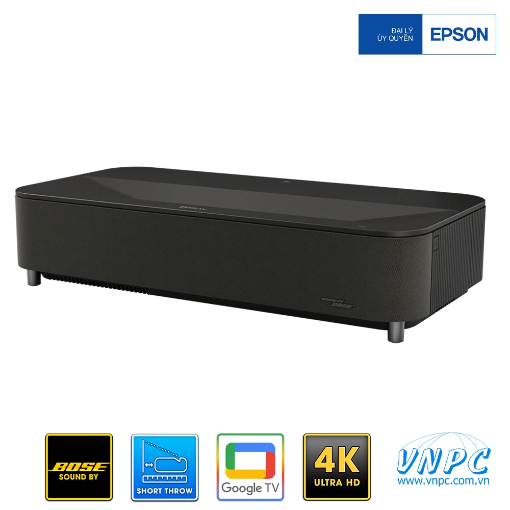 Nguồn sáng Laser bền bỉ 20000 giờ Epson EH-LS970B Epson EH-LS970B có tuổi thọ lên đến 20000 giờ giúp tối ưu hóa chi phí vận hành lâu dài.